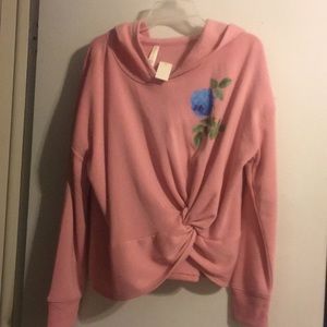 Crop top sweater